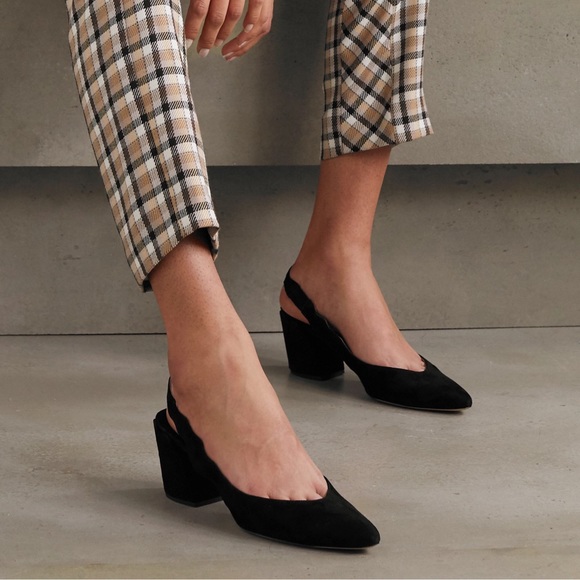 CHLOE Laurena Scallop Slingback Pump - Picture 4 of 16